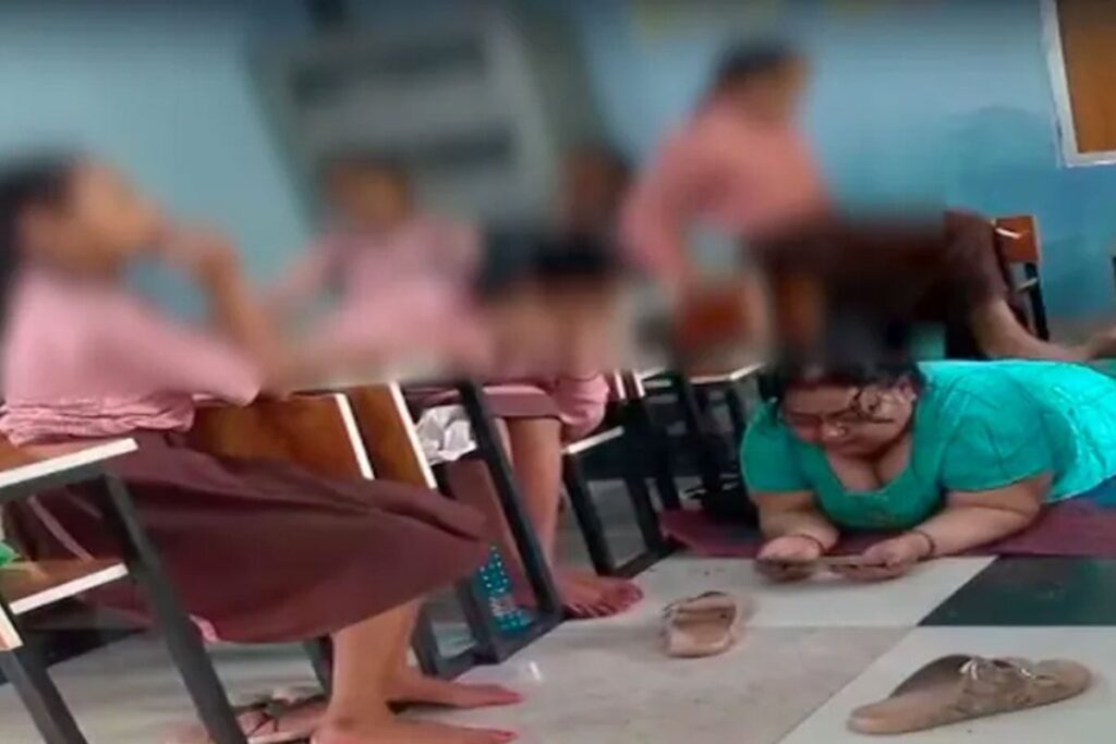 Uttar Pradesh School Headmistress Takes Massages From Students and Suspended