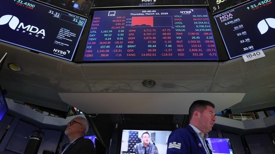 Sensex falls 1,900 pts, Nifty below 23,200 in sharp stock market crash| India News