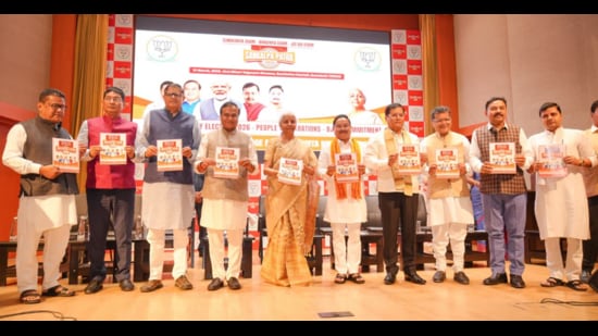 BJP’s Assam poll manifesto promises deportations, evictions, UCC| India News