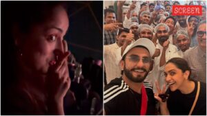 Yami Gautam blushes during her cameo in Dhurandhar 2 as she sneaks into a packed theatre; Ranveer Singh-Deepika Padukone celebrate success