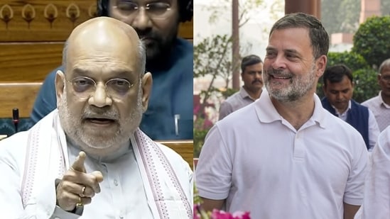 ‘When chance to speak, he’s in Germany': Amit Shah tears into LoP Rahul Gandhi| India News