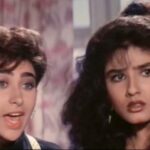Karisma Kapoor would send people to spy on Raveena Tandon’s costumes on Andaz Apna Apna sets, recalls designer Ashley Rebello