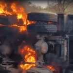 At least 10 persons charred to death in a truck-bus collision in Andhra Pradesh| India News