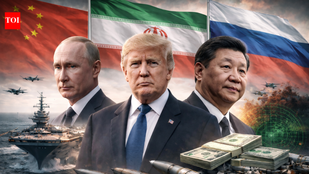 After Russia's intel support for Iran, 'Chinese' whispers of financial aid to Tehran? What report says - The Times of India