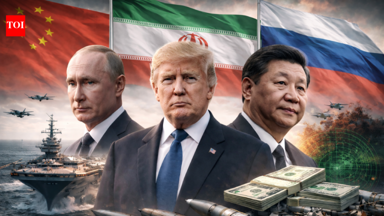 After Russia's intel support for Iran, 'Chinese' whispers of financial aid to Tehran? What report says - The Times of India