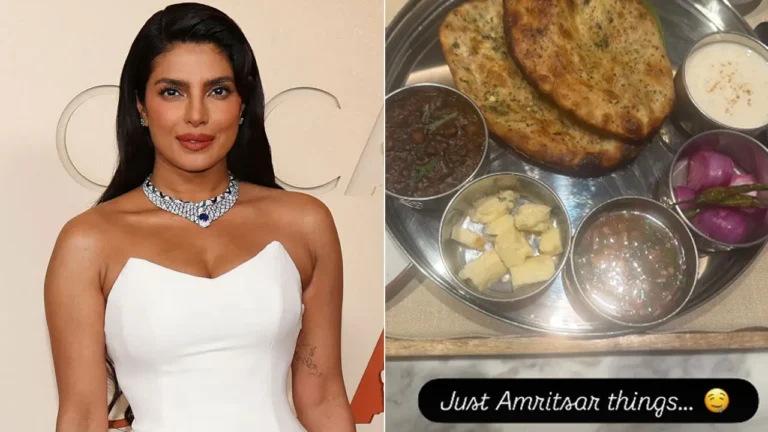 Priyanka Chopra savours delicious Amritsari Kulchas in Punjab