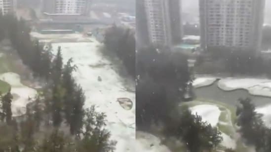 Pune turns into 'winter-like' after hailstorm: IMD issues alert for rain and thunderstorm for coming days| India News