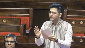 '100 to 168 hours lost yearly': Raghav Chadha flags traffic crisis in metros, seeks national mission| India News