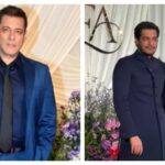 Salman Khan attends wedding reception of Sooraj Barjatya’s daughter with tight security cover, Aamir Khan poses with son Junaid. Watch