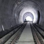 8th tunnel of Sevak-Rongpo railway project is being constructed