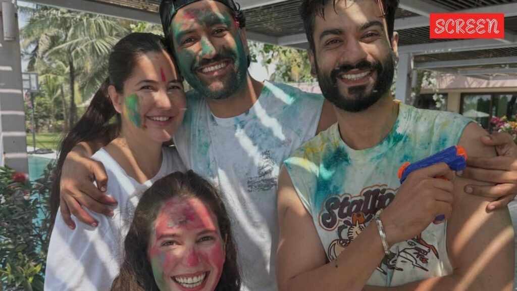 Katrina Kaif celebrates first Holi as mom with Vicky Kaushal, shares happy family moment