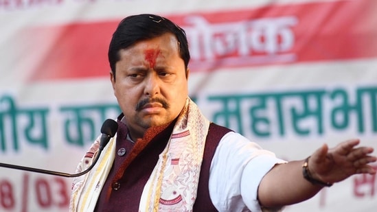 BJP president Nitin Nabin, 15 others sworn in as Rajya Sabha members| India News