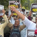 Mumbai: FIR against 7 AAP leaders for protesting against Raghav Chadha, six MPs’ merger with BJP