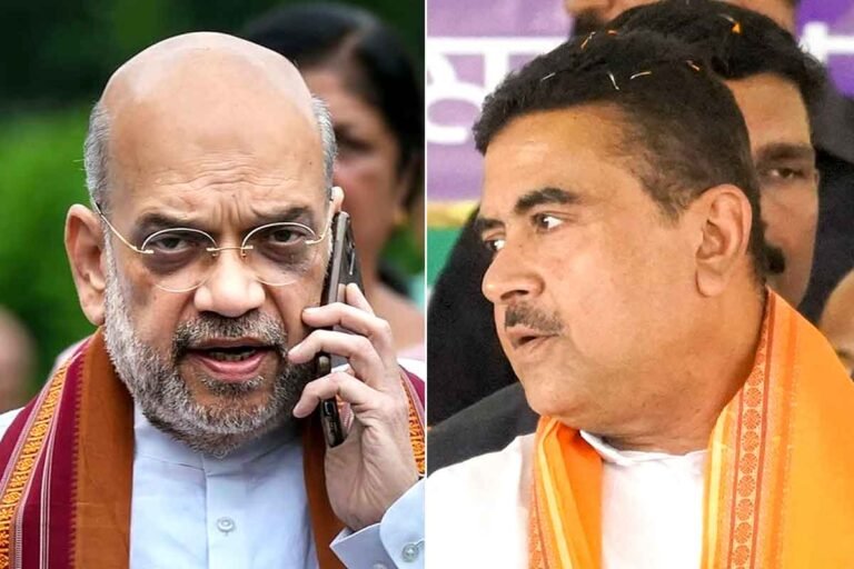 West Bengal Assembly Election: Amit Shah talk to Suvendu Adhikari over the phone