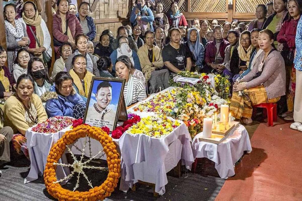 Statue built in Arunachal Pradesh in memory of IAF jawan killed in Pahalgam