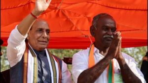 Tamil Nadu: Rajnath Singh slams DMK over women’s bill defeat| India News