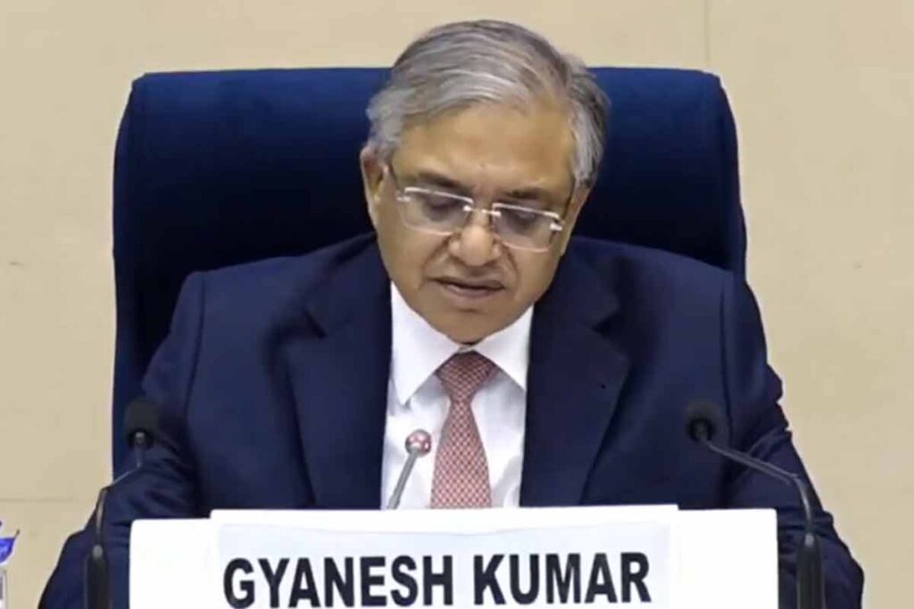 Opposition to bring Impeachment motion against CEC Gyanesh Kumar