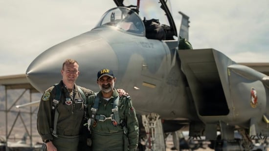 IAF chief AP Singh takes sortie in F-15EX Eagle during US visit| India News
