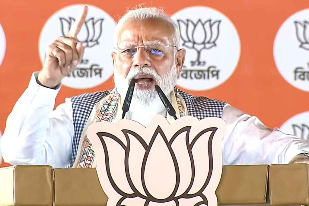 West Bengal Assembly Election: Modi attack tmc for Jhalmuri issue