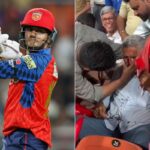 IPL 2026: PBKS's Priyansh Arya’s Six Hits Elderly Fan on Face, Leaves Him Bloodied