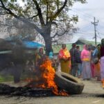 In Manipur, torch protest over blast that killed children sees clash with forces| India News