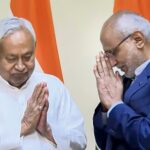 Nitish Kumar takes oath as Rajya Sabha MP; decision on next Bihar CM pending| India News