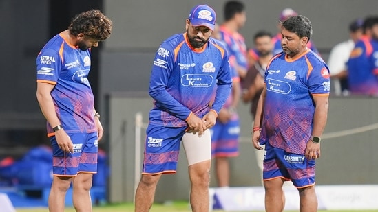 After Virat Kohli, Rohit Sharma next to appear with heavily strapped hamstring; role in MI vs PBKS remains a doubt