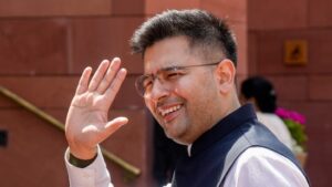 ‘I am the recently removed deputy leader’: Chadha's jibe at AAP in Rajya Sabha| India News