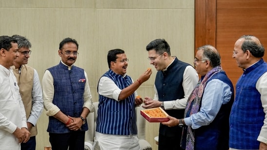 Rajya Sabha chair accepts Raghav Chadha, other AAP rebels' BJP merger: ‘Welcome to nation-building NDA’| India News