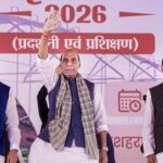 India has enough fuel stocks, no crisis: Rajnath Singh in Lucknow| India News