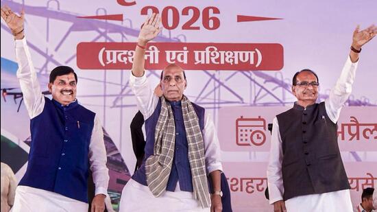 India has enough fuel stocks, no crisis: Rajnath Singh in Lucknow| India News