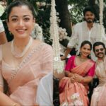 Newlyweds Rashmika Mandanna-Vijay Deverakonda look dreamy as they attend a wedding together, fans say they’re enjoying ‘ViRosh leaks’