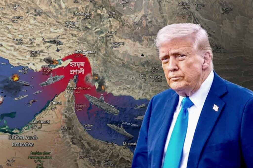 8 ships pass through Strait of Hormuz ignoring Donald Trump's glare