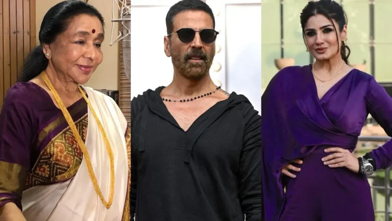 Asha Bhosle death: Akshay Kumar, Raveena Tandon and others mourn demise