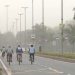 Visibility down, dust, cloudy skies take over Delhi; rain likely till tomorrow| India News