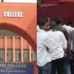 DUSU chief Aryan Maan, ABVP workers forcibly enter DU's Gargi College; AAP questions ‘sanskaar’| India News