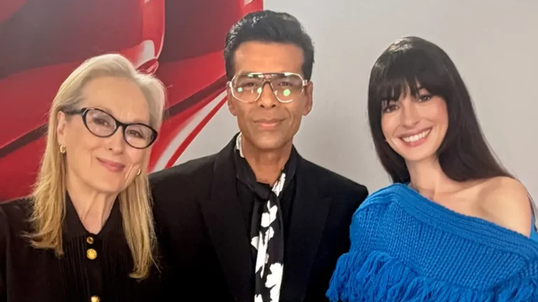 Karan Johar meets Meryl Streep, Anne Hathaway: ’My knees were rattling’