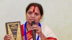 K Kavitha launches own political party, names it TRS, says ‘ashamed of BRS’| India News