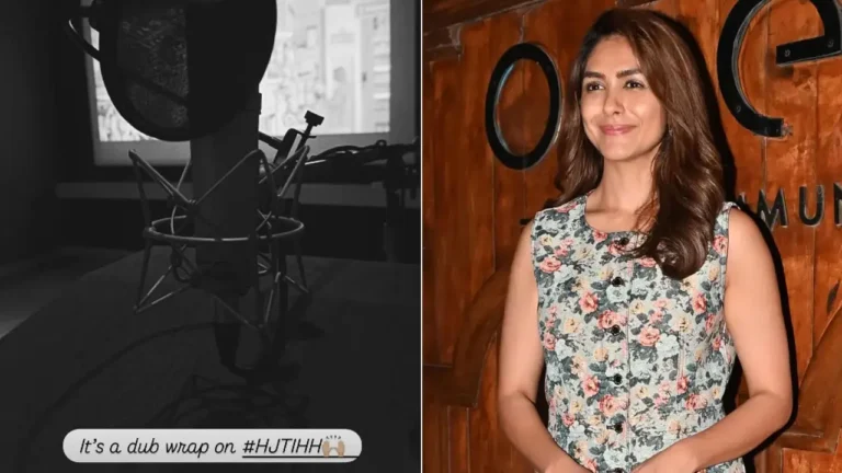 Mrunal Thakur wraps dubbing for Hai Jawani Toh Ishq Hona Hai