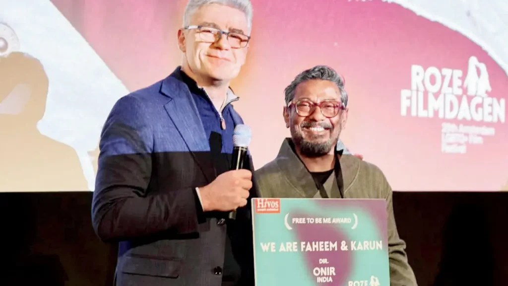 Onir’s We Are Faheem & Karun wins Hivos Free to Be Me Award in Amsterdam