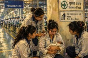 Teen Gives Birth Inside factory Toilet In Bengaluru, Slits Baby's Throat