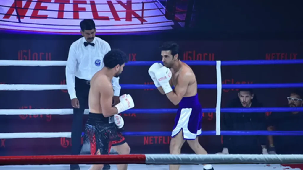 Pulkit Samrat fights with a professional boxer at Glory trailer launch