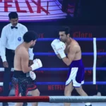 Pulkit Samrat fights with a professional boxer at Glory trailer launch