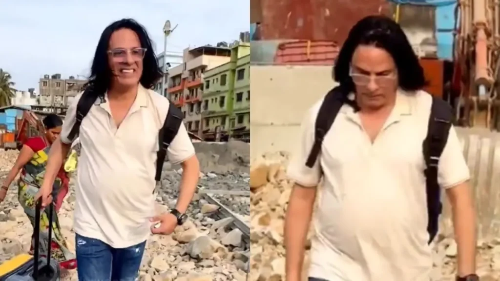 Aashiqui fame Rahul Roy spotted carrying heavy luggage in Mumbai, watch