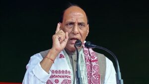 Rajnath commissions home-made stealth frigate INS Taragiri, highlights Navy's role in securing shipping lanes| India News