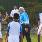 Narendra Modi plays football with children in Sikkim