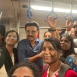 Tamil Nadu CM MK Stalin travels by Chennai Metro for poll campaign in Chennai| India News