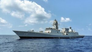 Defence minister Rajnath Singh commissions advanced stealth Frigate INS Taragiri| India News