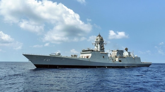 Defence minister Rajnath Singh commissions advanced stealth Frigate INS Taragiri| India News