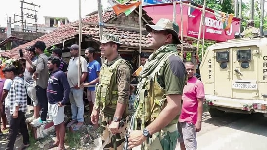 Massive protests in Bengal's Falta as locals allege TMC ‘threats’, security up amid repolling in 15 booths